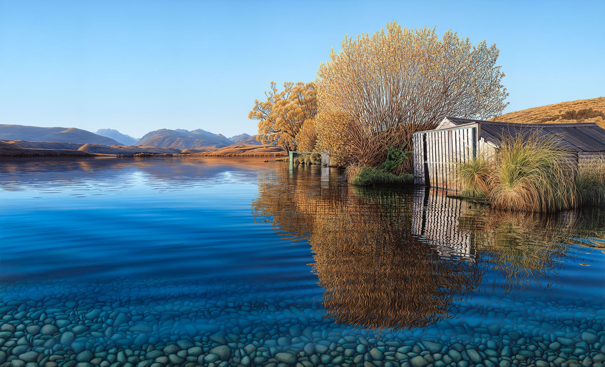 Endless Evening at Lake Alexandrina