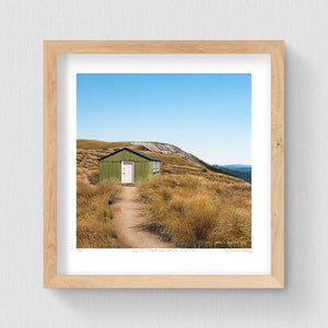 Set of 3 - Petite Prints - Nelson, NZ - Raw Oak Frame