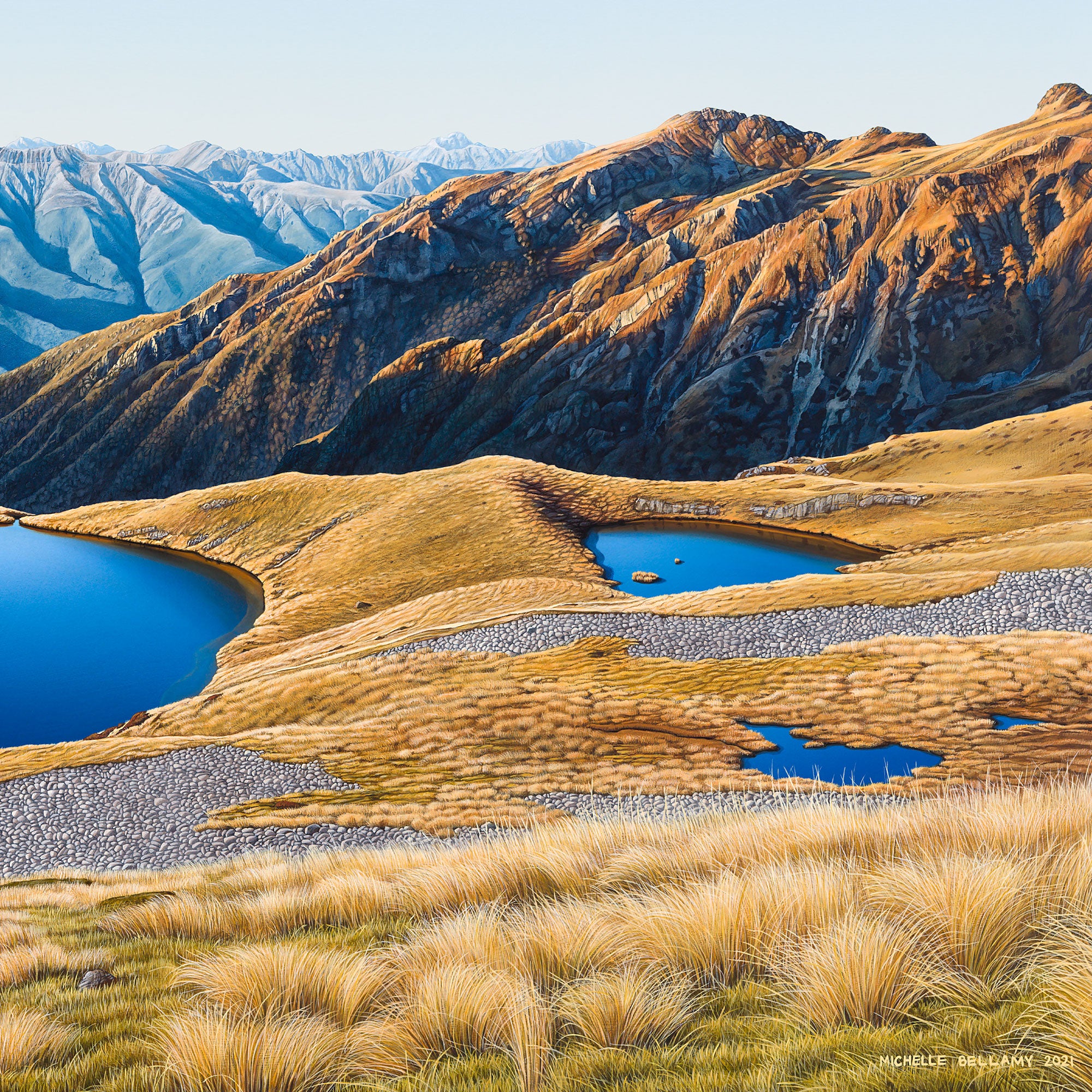 Raglan Range Beyond the Tarn 150